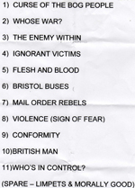 Lunatic Fringe - The Grosvenor, Stockwell, London 1.6.13